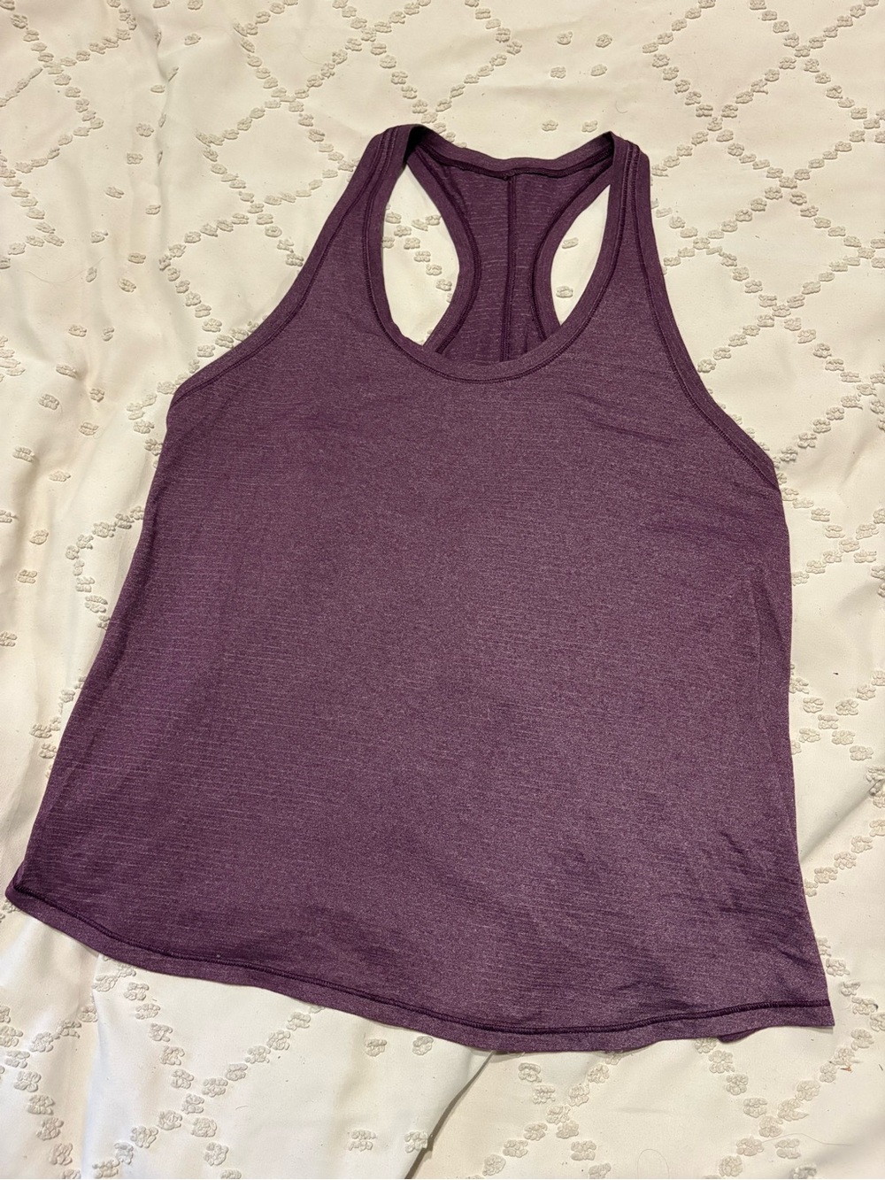 Lululemon Tie It Up Singlet - Heathered Plum Size 8